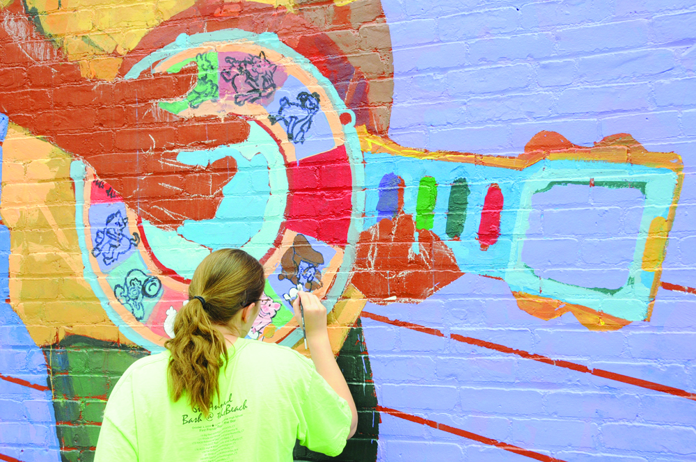 New London Mural Project A Walk to Remember