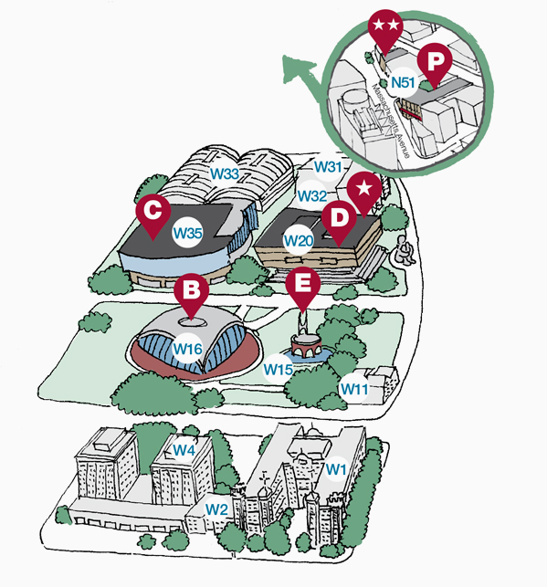 MIT Campus Map