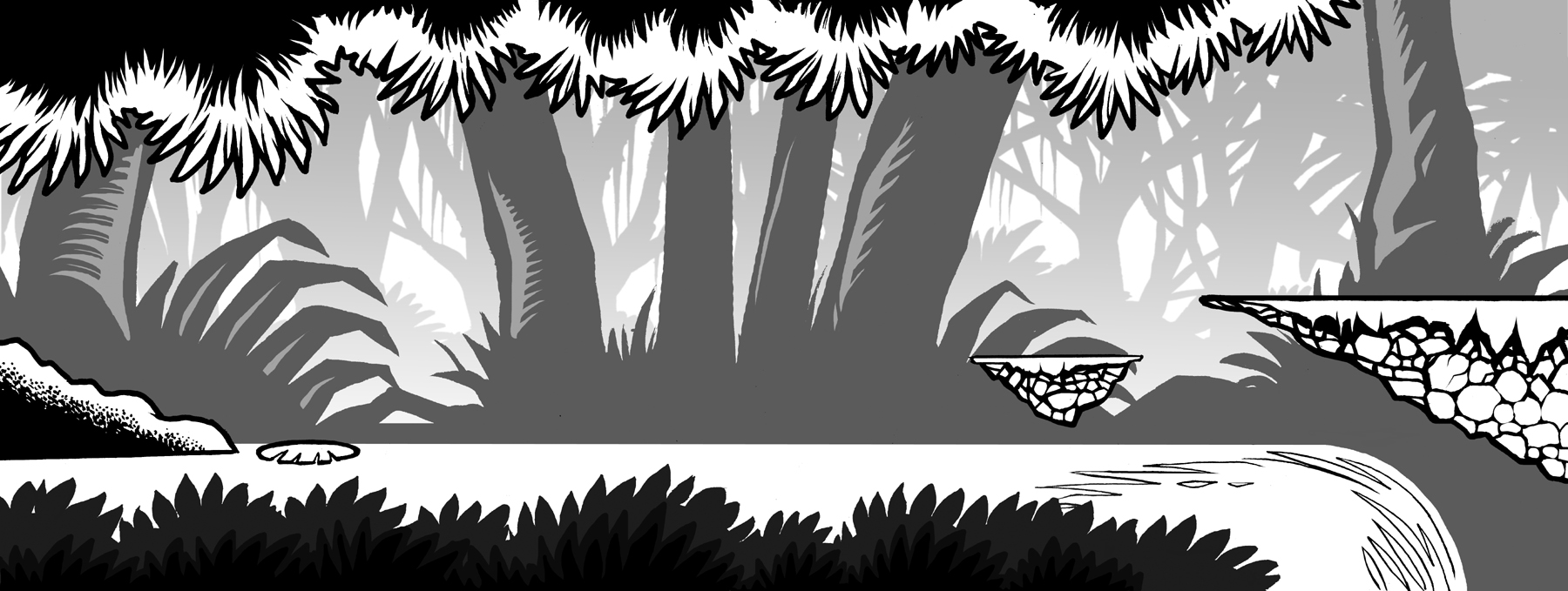 Inked In Hell » jungle 2d game