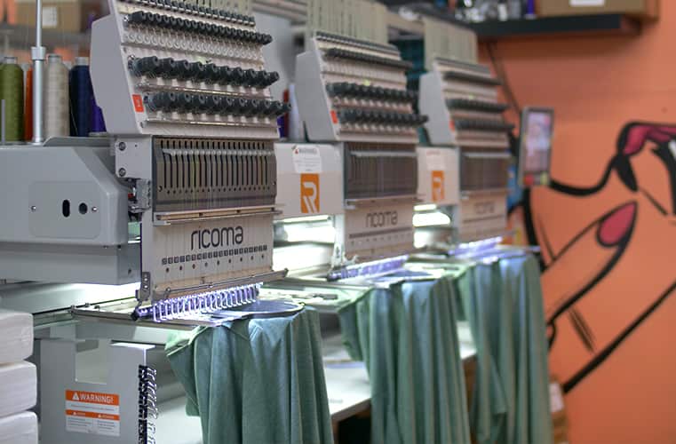 Inked Pro Screen Printing Embroidery Sublimation Custom Stickers Direct