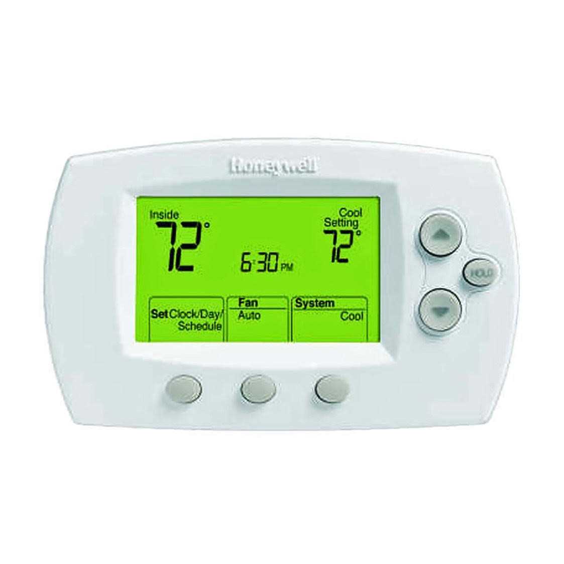 Honeywell TH6110D1005 FocusPRO 6000 Programmable Thermostat - Hardware