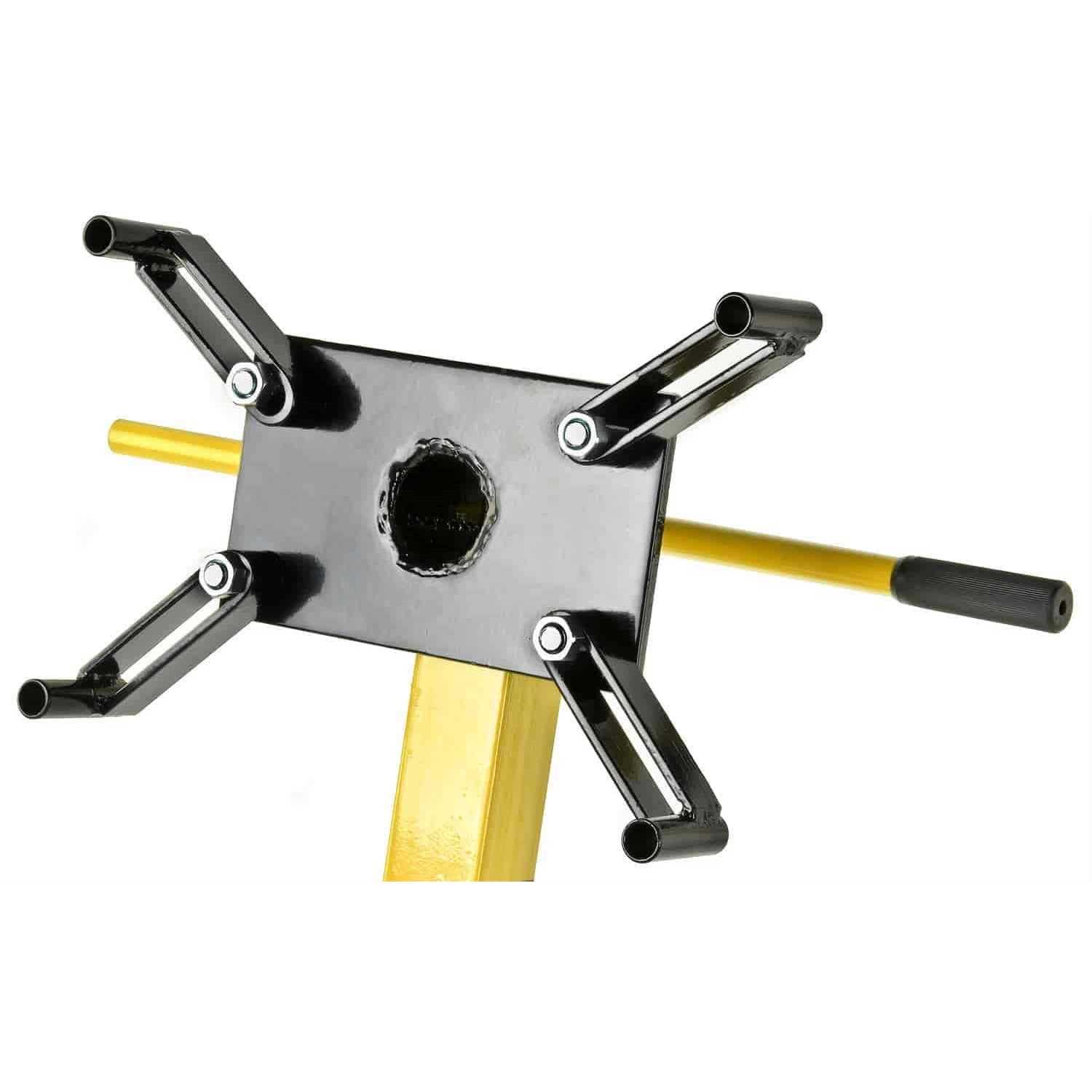 Jegs Engine Stand Red Finish 1250 Lbs Capacity 360 Degree Adjustable