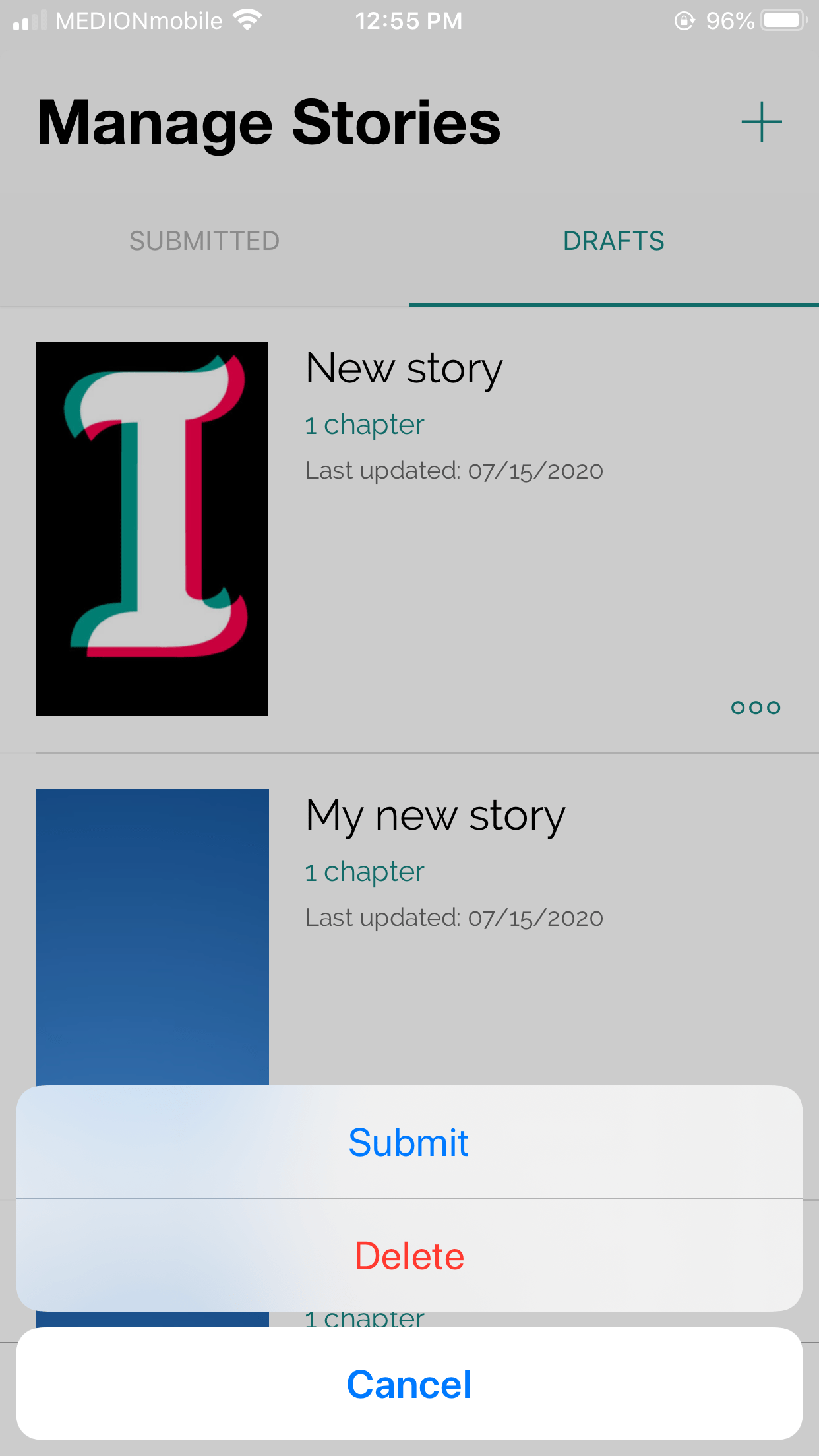 How do I delete a story, old draft, etc.? Inkitt—Help and Support
