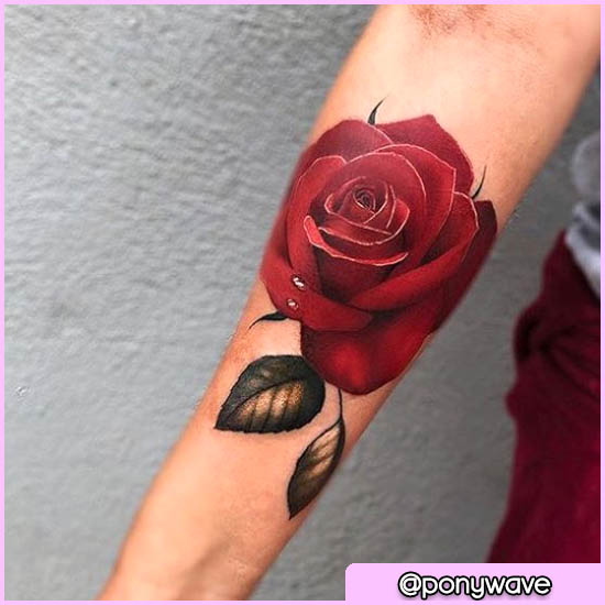 Tatuaggi Rosa - 35 Magnifiche Idee Per Il Tuo Prossimo Tatuaggio Floreale! 550_x_550_jpg