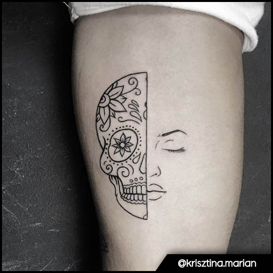 Tattoo teschio messicano Tante idee per i tuoi tatuaggi di calaveras