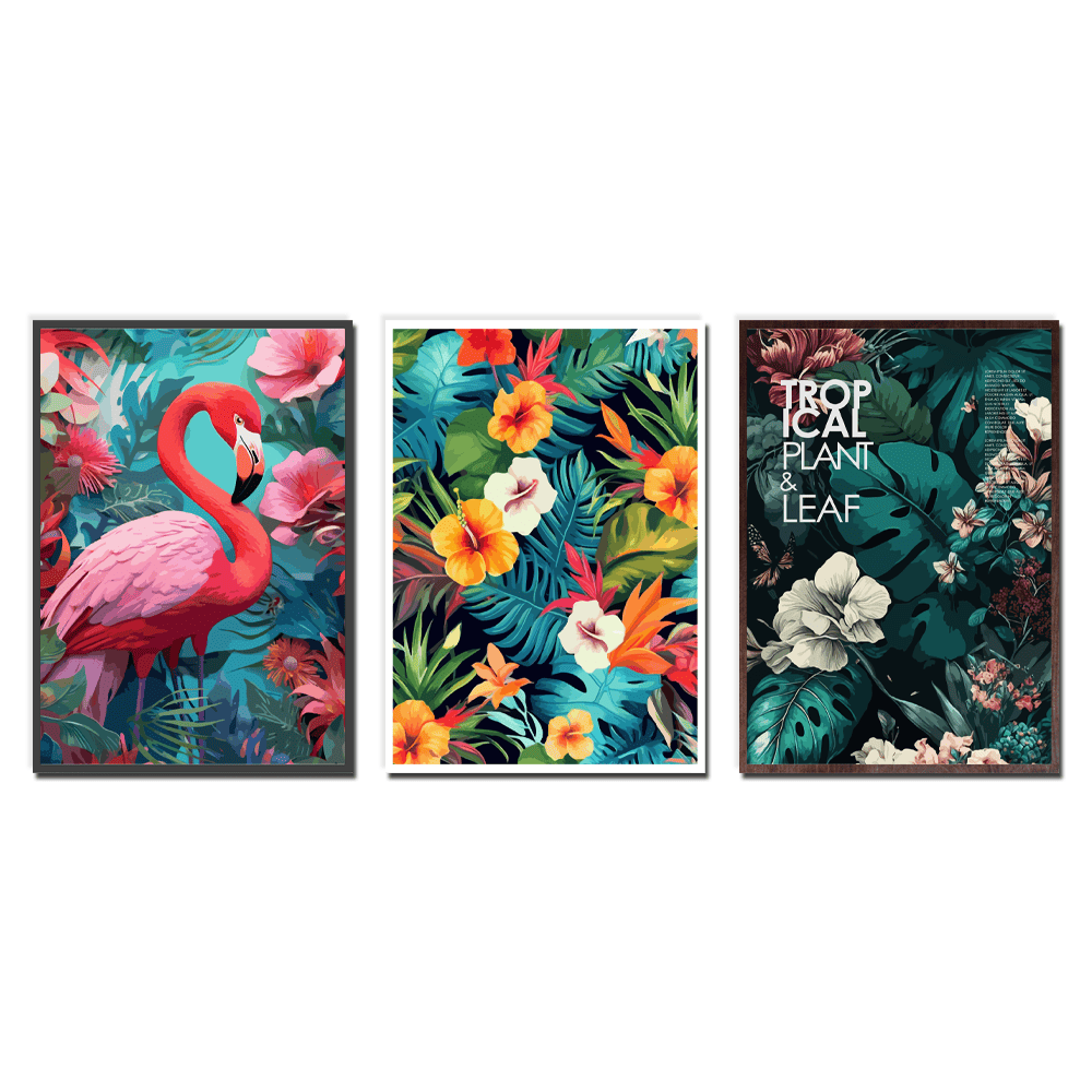 Framed Canvas Print InkRabbit Printworks