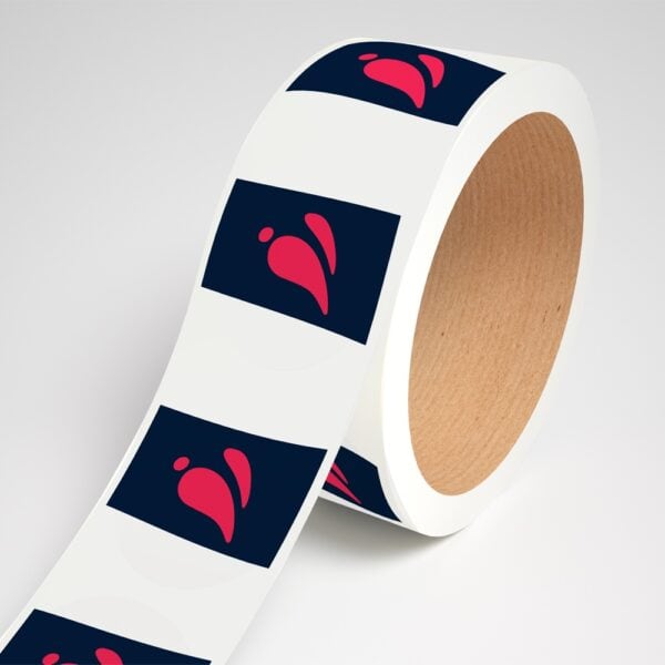 Custom Rectangle Roll Labels InkRabbit Printworks