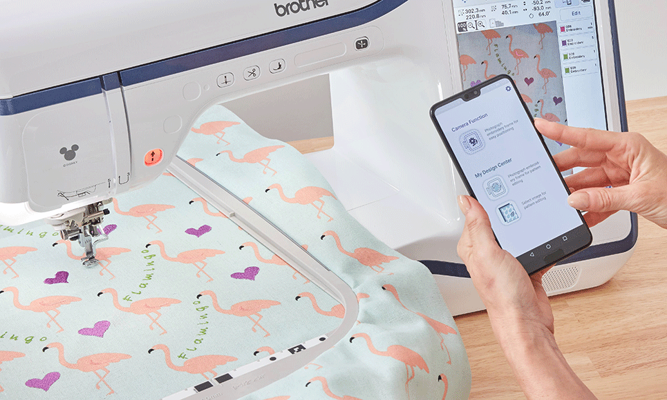 Brother Innovis Stellaire XJ1 sewing, quilting and embroidery machine