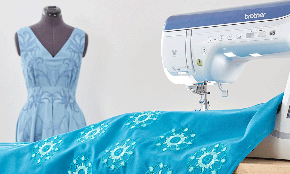 Brother Innovis Stellaire XJ1 sewing, quilting and embroidery machine