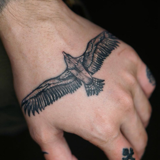 Top 79+ eagle tattoo on wrist best in.cdgdbentre
