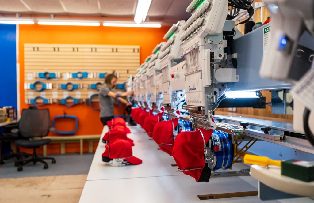 Custom Embroidery Services by Inkwell Printing