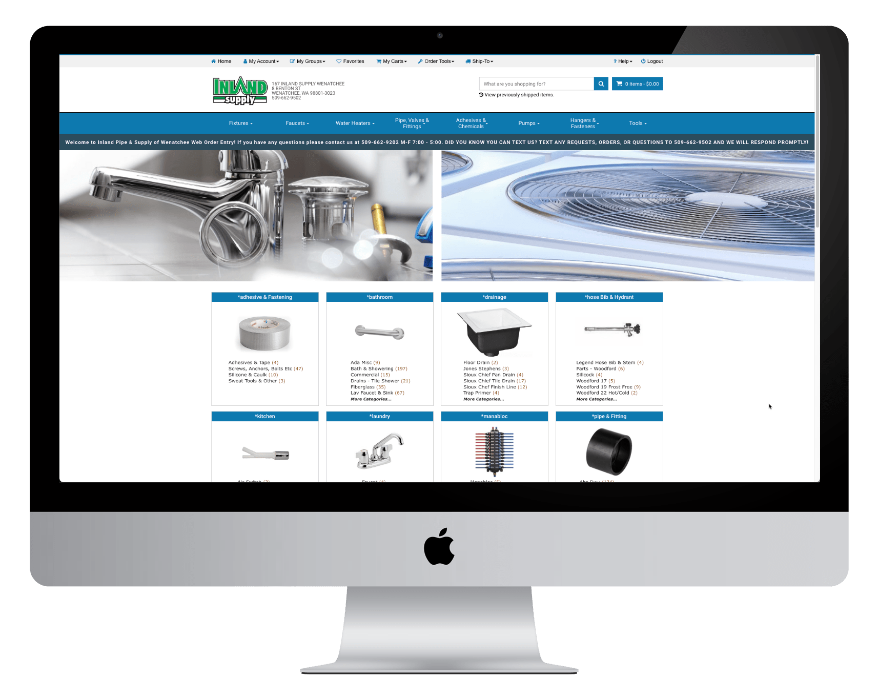 Inland Pipe & Supply Commercial Plumbing Supply Company