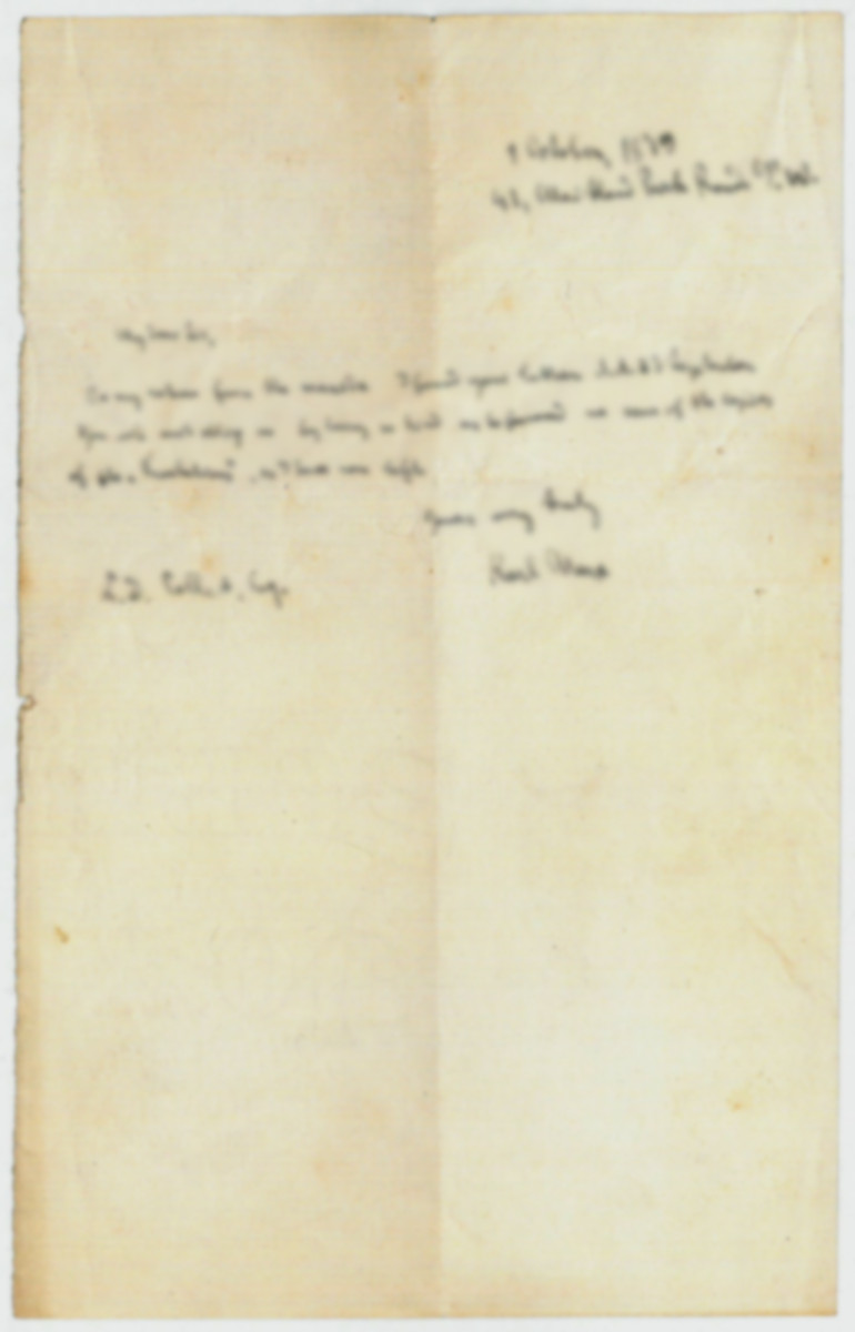 Marx, Karl Autograph letter signed ("Karl Marx"). … Antiquariat
