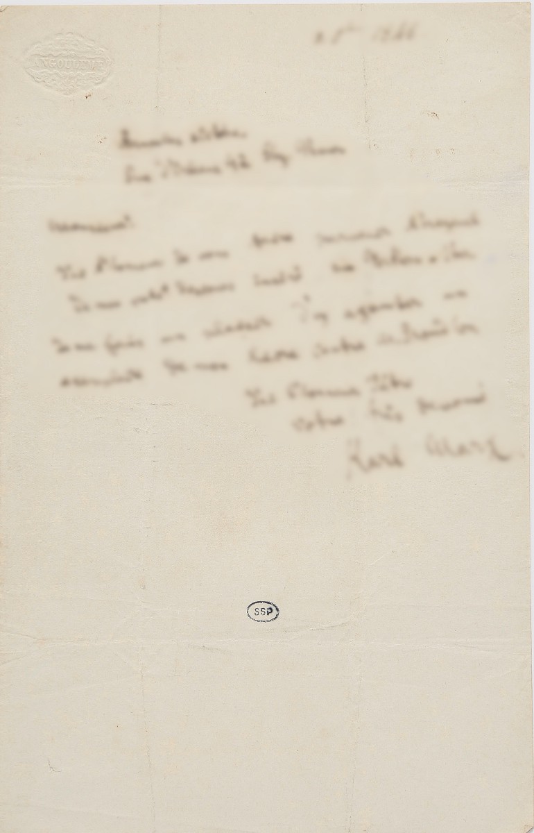 Marx, Karl Autograph letter signed. Antiquariat INLIBRIS Gilhofer