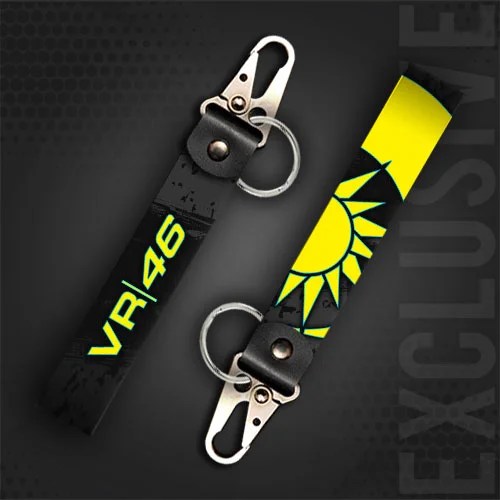 Buy Sun and Moon VR46 MotoGP Exclusive Motorcycle Keychain Online India Inline4