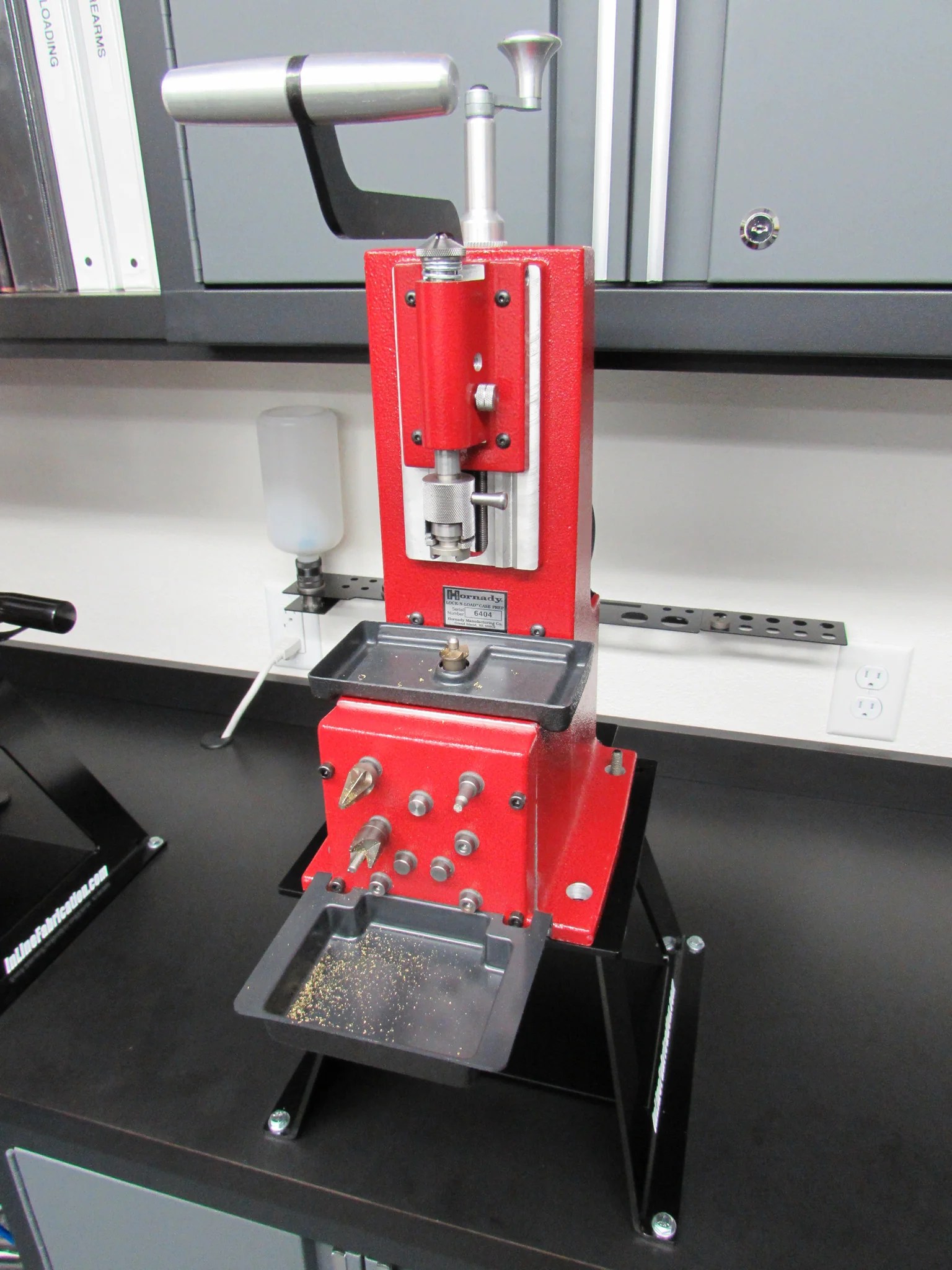 Quick change top plates Inline Fabrication
