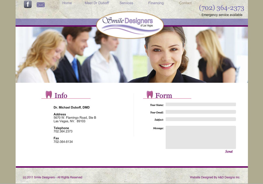 Smile Designers of Las Vegas Dr. Michael Duboff, DMD