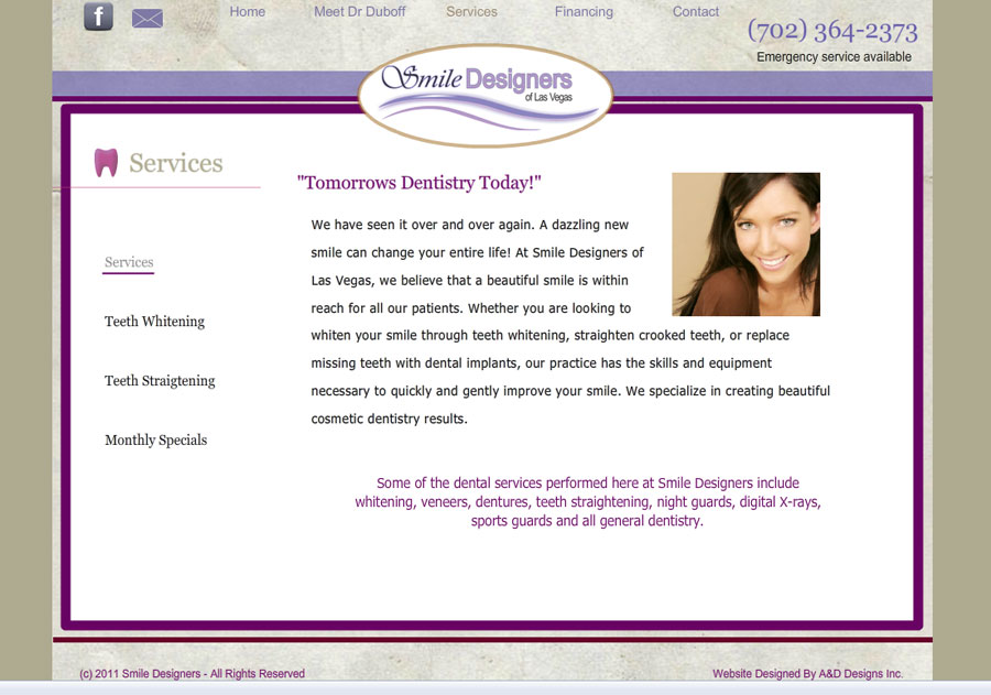 Smile Designers of Las Vegas Dr. Michael Duboff, DMD