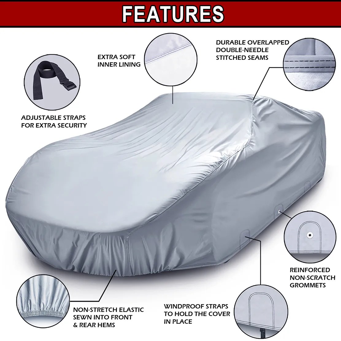 HONDA [CUSTOMFIT] CAR COVER ☑️ Premium Material ☑️ Full Warranty HIGH