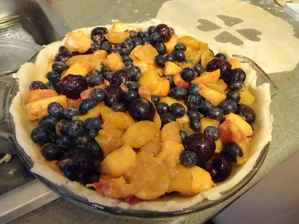 Summer Fruit Cocktail Pie A Love Affair