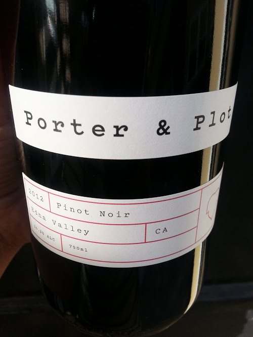Porter & Plot Pinor Noir 2012
