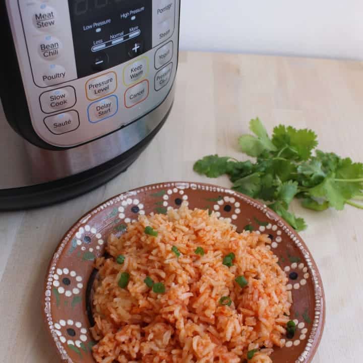 Instant Pot Mexican Rice + VIDEO Mamá Maggie's Kitchen