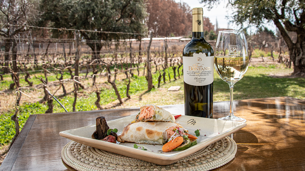 Almuerzos increĆbles en Bodega Bonfanti Inmendoza