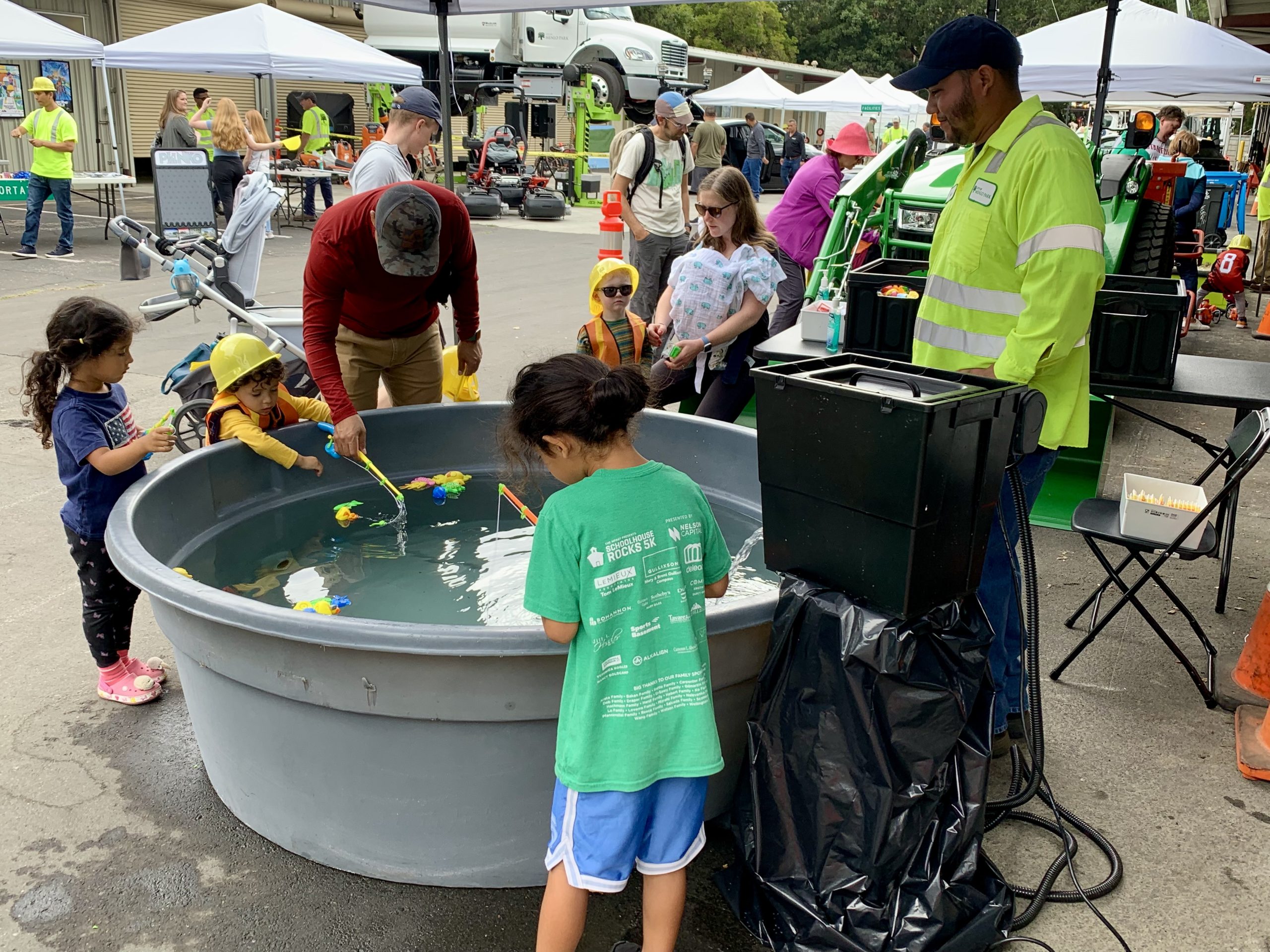 Menlo Park's inaugural Public Works open house offers lots to see — and