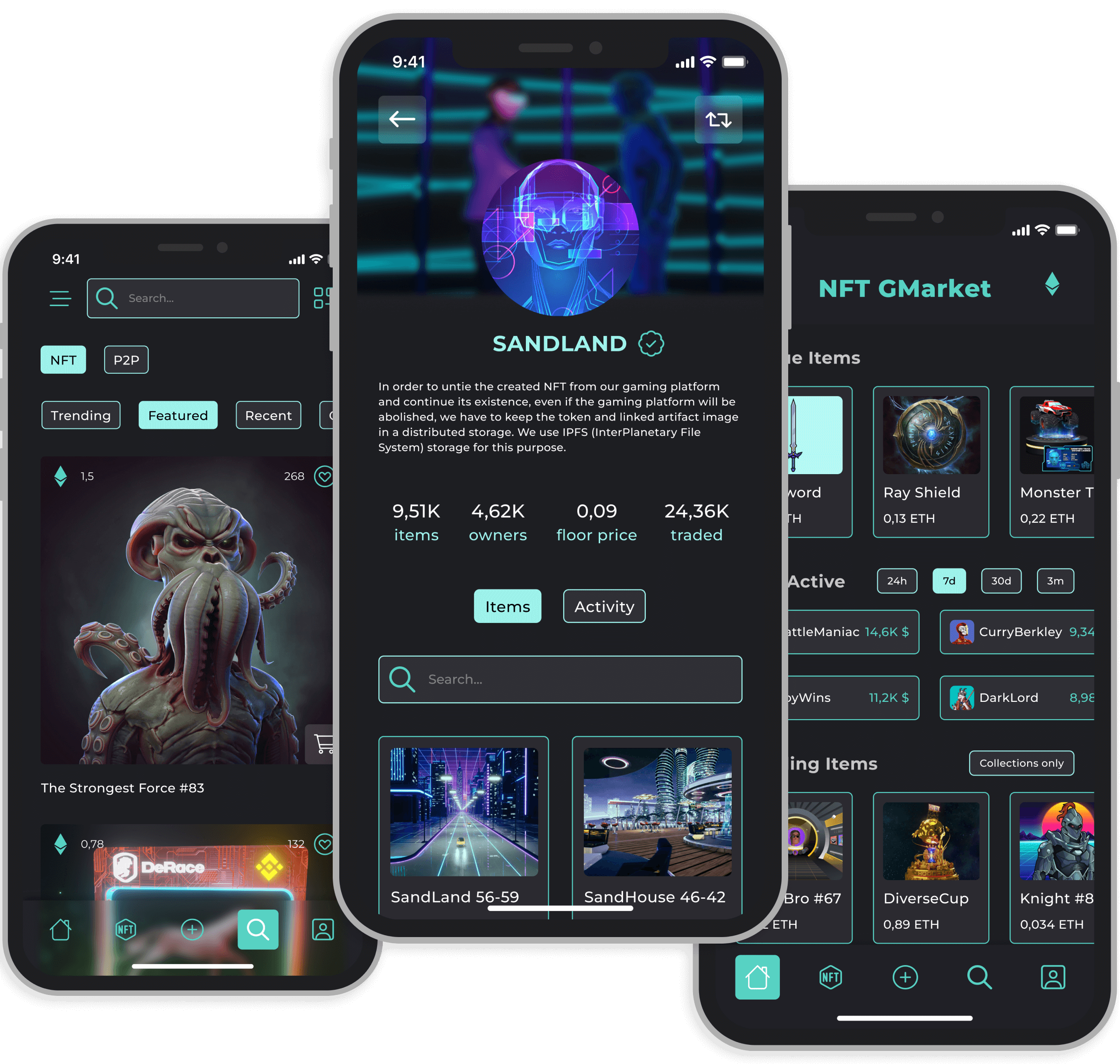 NFT based solution assigning ownership to the game artifacts and