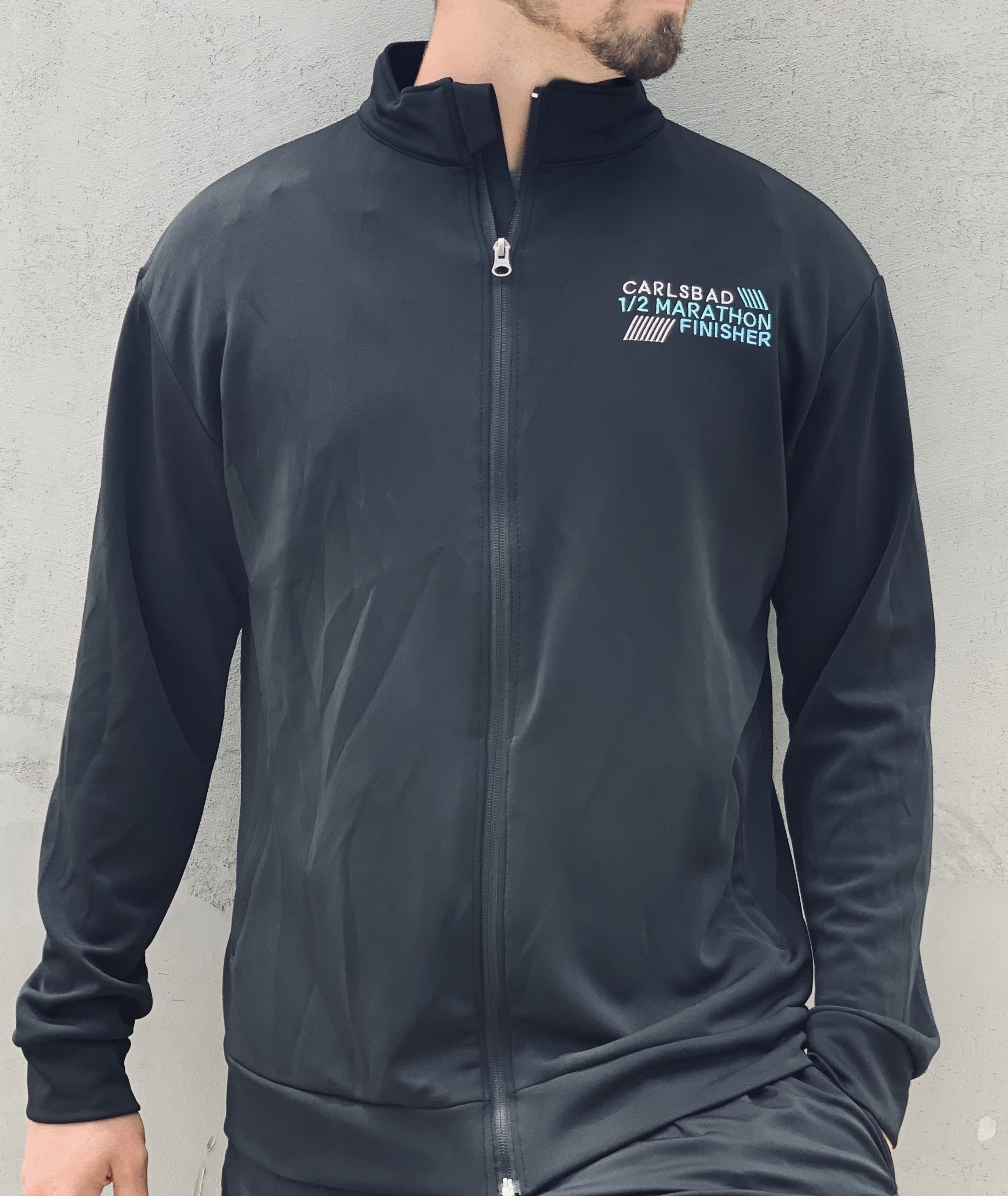 Carlsbad Half Marathon Jacket Black In Motion Events