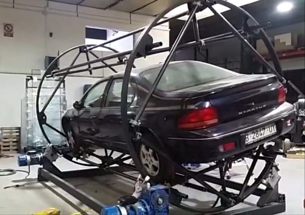 Car Rotating Rig