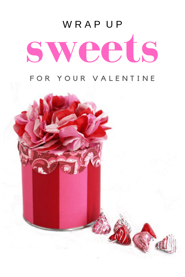 How to Make a Tissue Paper Flower Valentine Gift Box In My Own Style