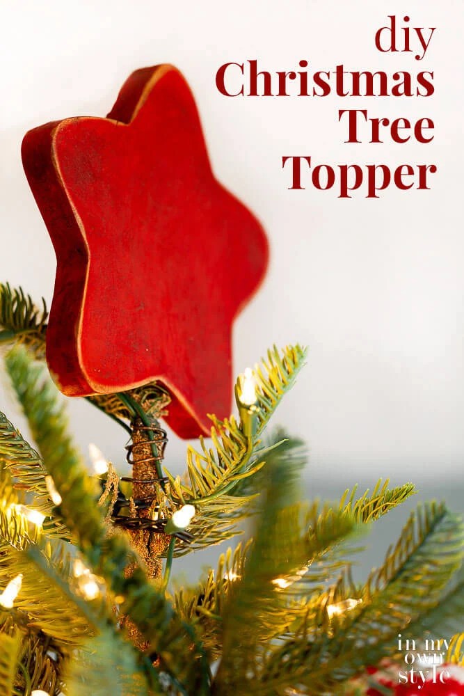 How to Make a Christmas Tree Topper DIY In My Own Style