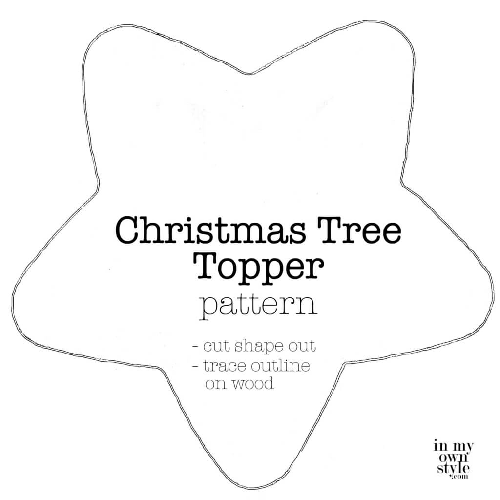 How to Make a Christmas Tree Topper DIY In My Own Style