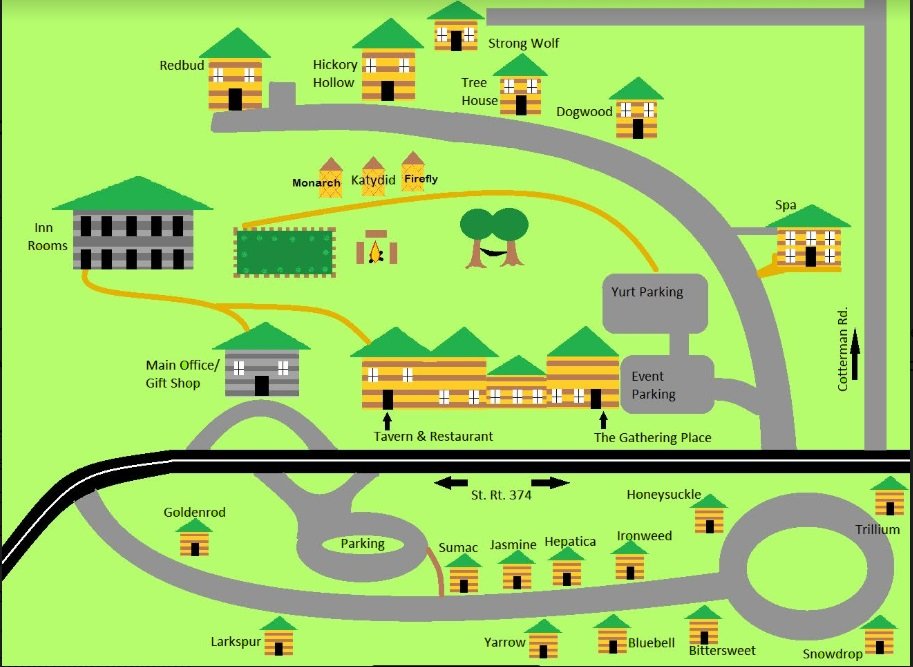 Book a Hocking Hills Cabin Inn & Spa at Cedar Falls