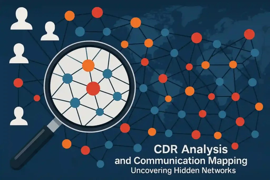 CDR Analysis and Communication Mapping Uncovering Hidden Networks