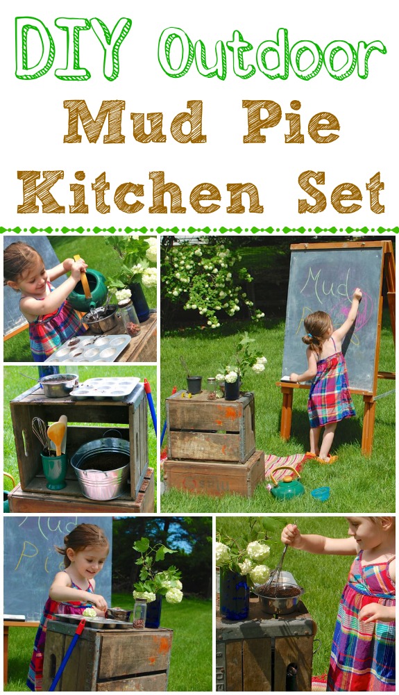 Outdoor Mud Pie Kitchen Inner Child Fun