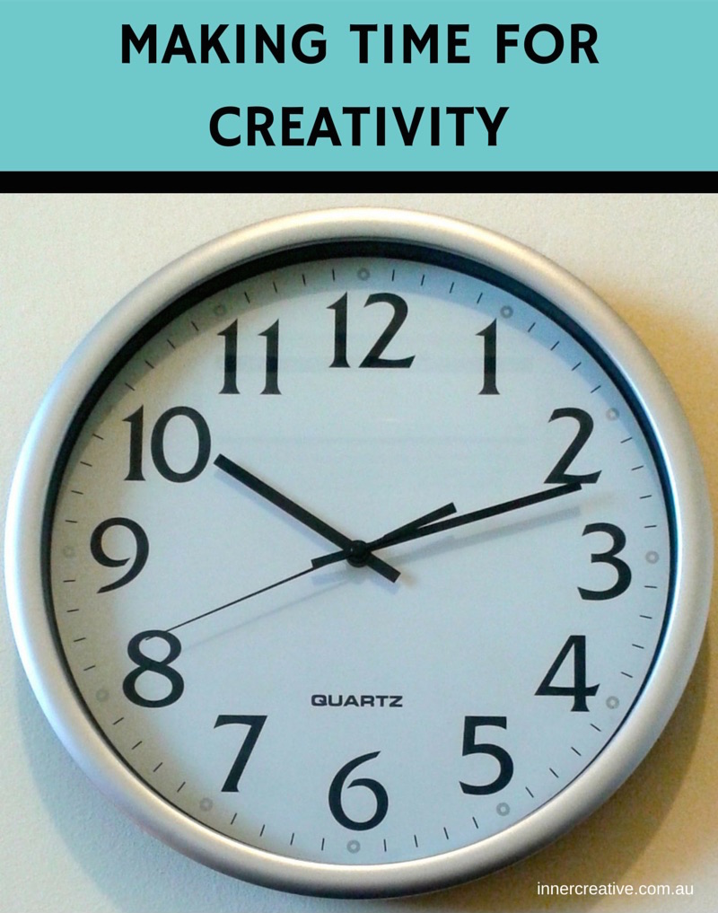 Creativity tips Making time for creativity