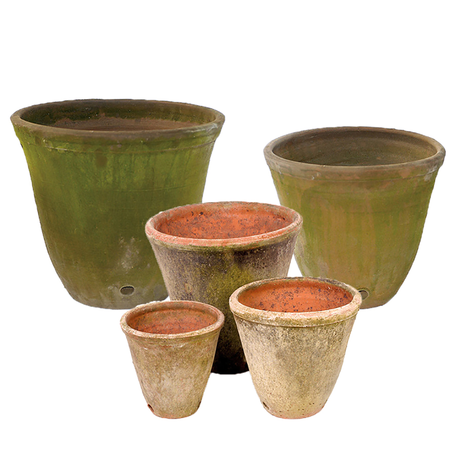 Aged Victorian Planters Inner Gardens