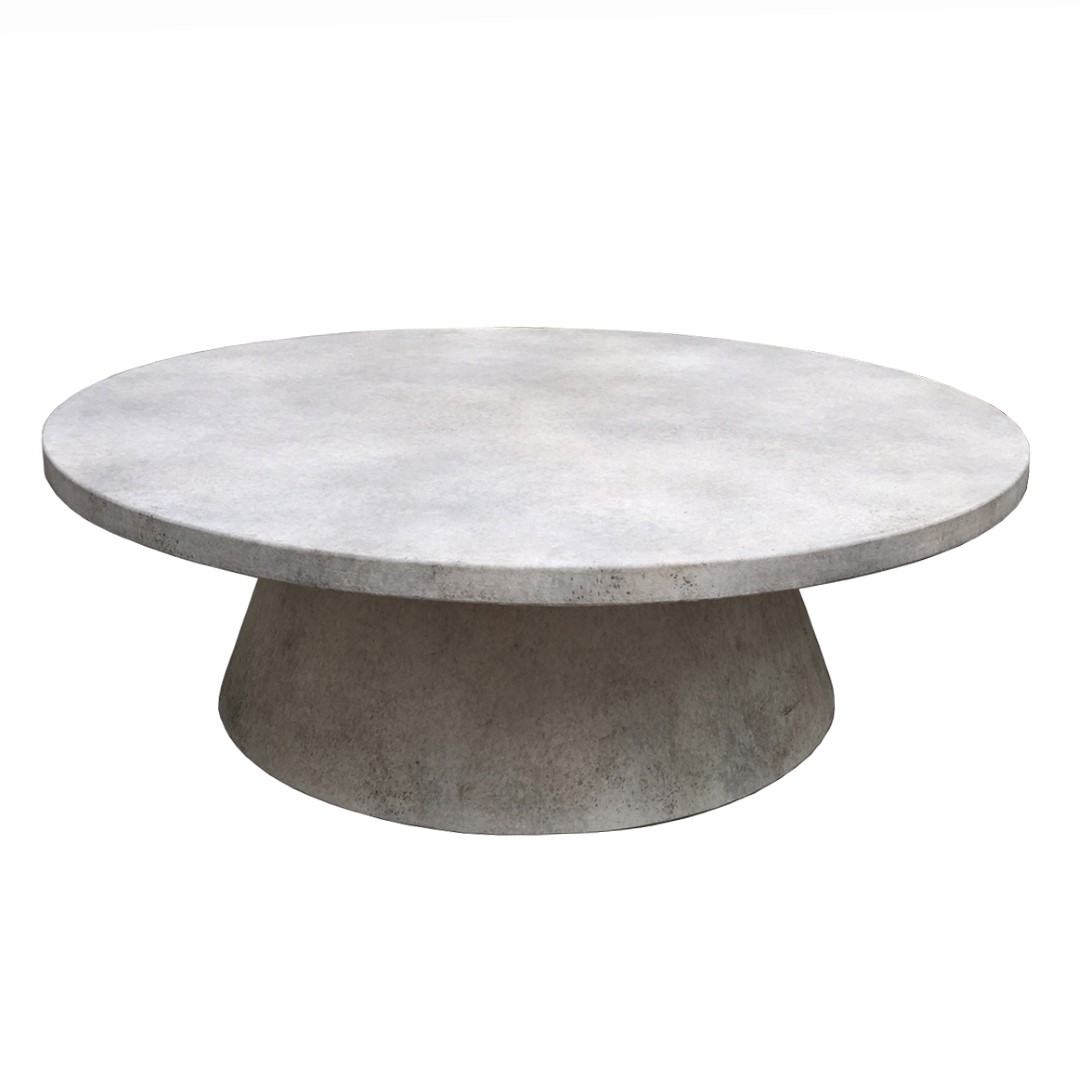 [View 24+] Concrete Round Coffee Table Outdoor