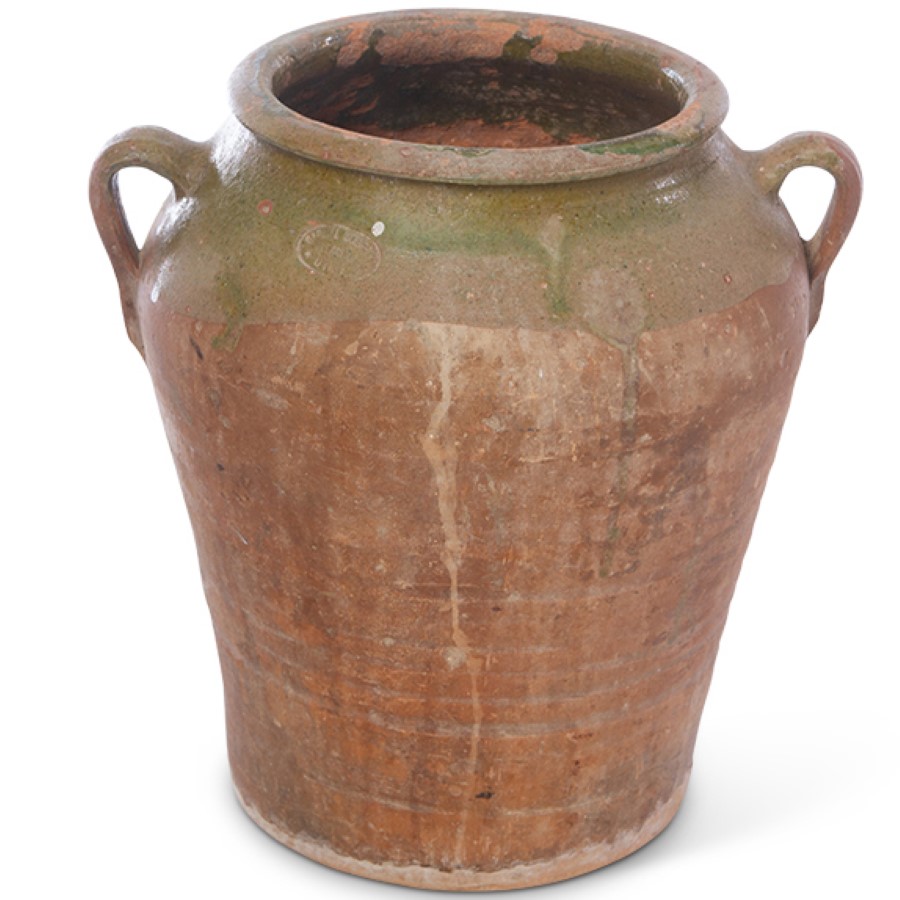 Antique Terra Cotta Clay Pot with Handles Inner Gardens