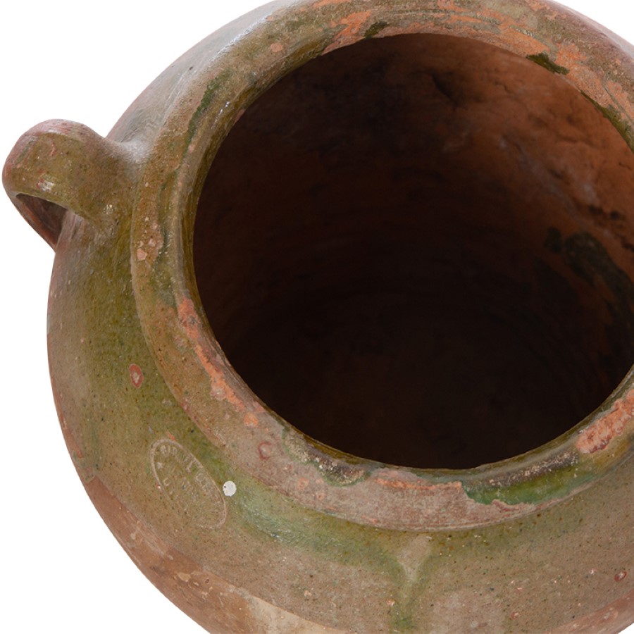 Antique Terra Cotta Clay Pot with Handles Inner Gardens