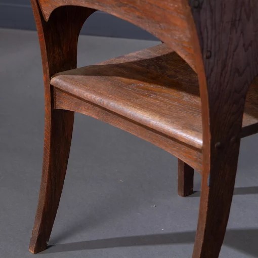 Vintage Oak Chair Inner Gardens