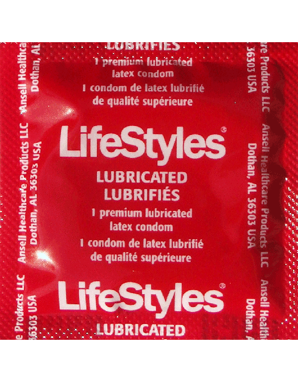 Lifestyles AN 1511 Lubricated Condoms 144 units Box Canada