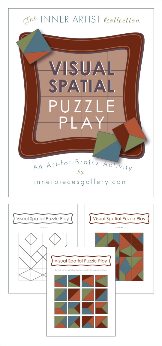 Visual Spatial Puzzle Play, An ArtforBrains Activity