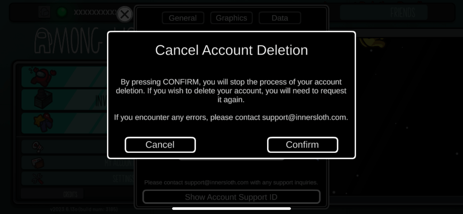 How do I delete my Among Us account? Innersloth Help Center