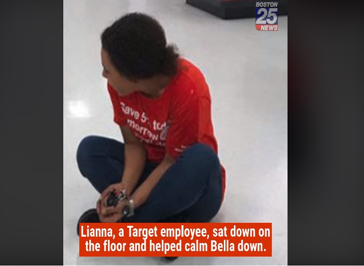 Target Employee Sees Toddler Throwing A Fit And Mom Captures Footage
