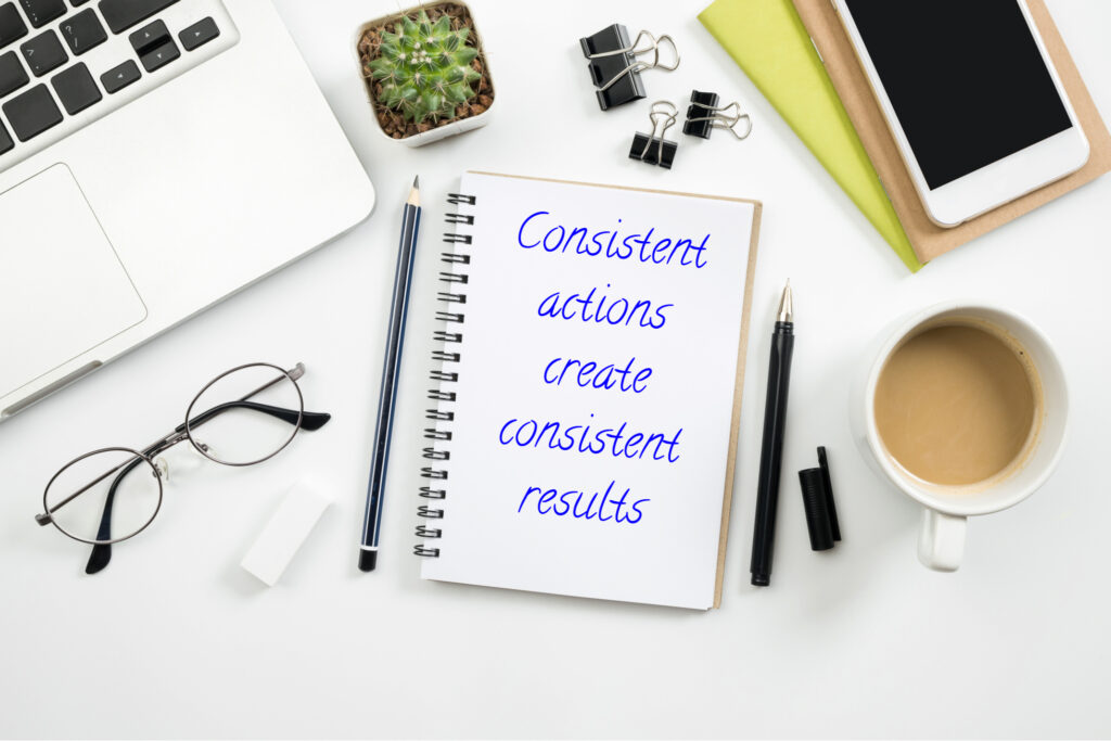 Three Tips To Stay Consistent Inner Talk Coach