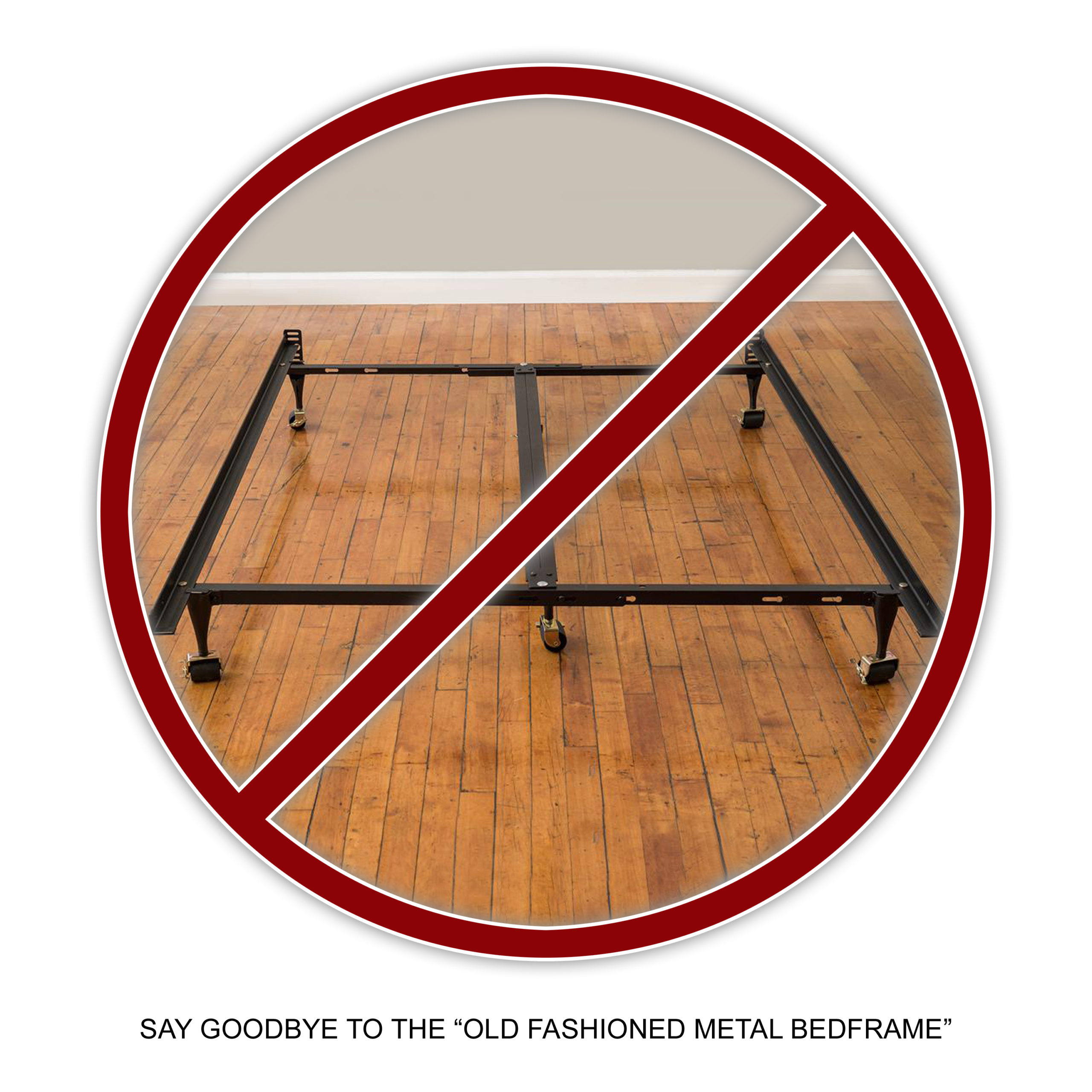 Versaleg The Modern, Safer, Affordable Metal Bedframe Alternative