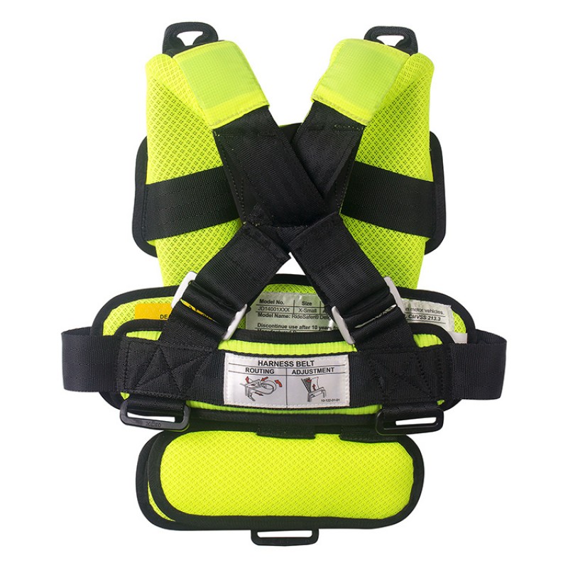 RideSafer Travel Vest. Gen 5, Extra Small, Yellow